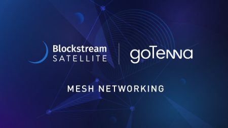 goTenna with Blockstream Satellite