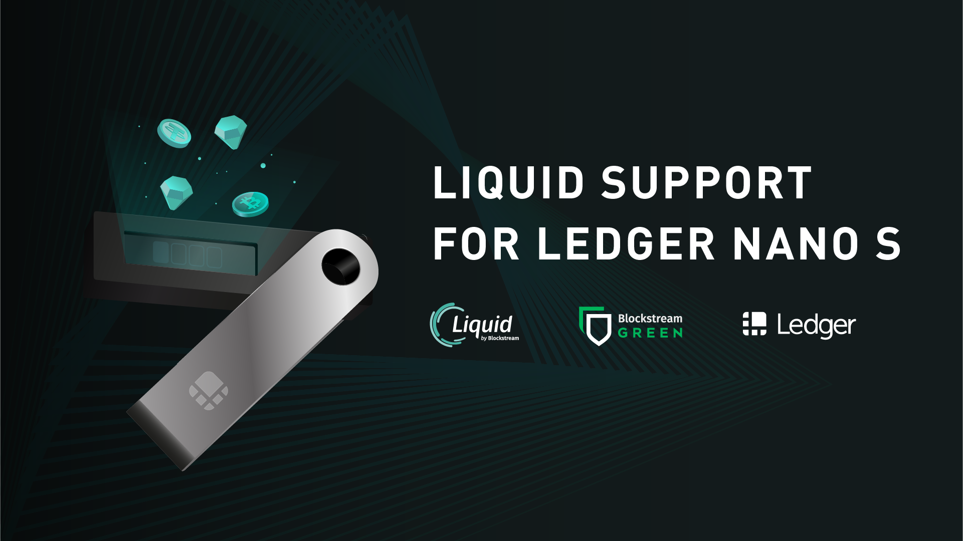 Supporto Asset Liquid ora su Ledger Nano S